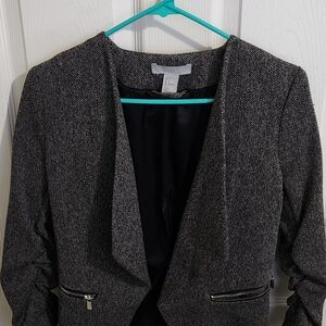 H&M Black/Whute Women's Black, Blazer